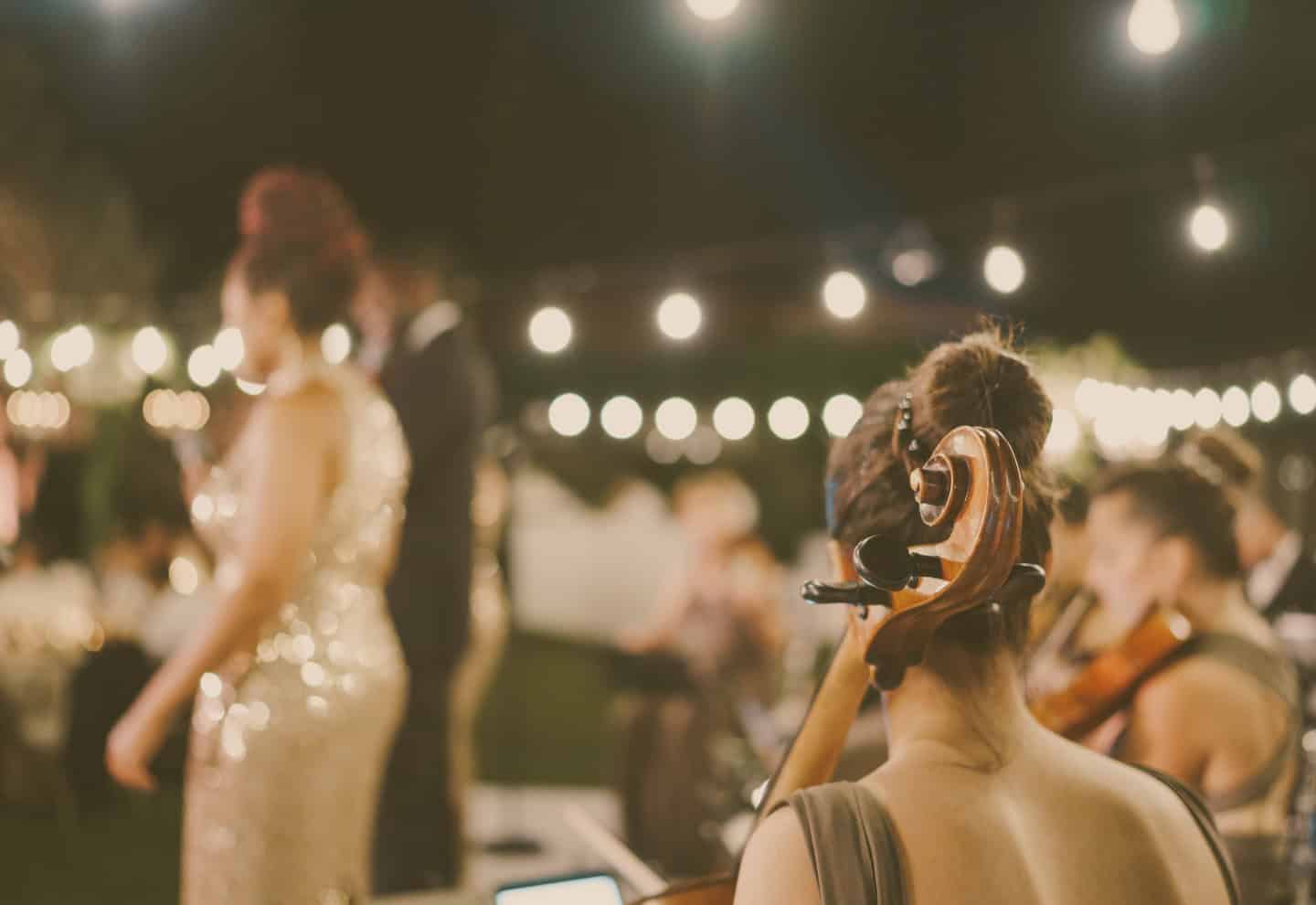 violinistas en bodas